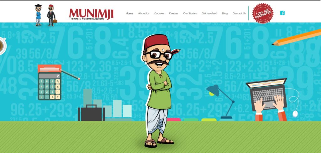 Munimji Website Old UI